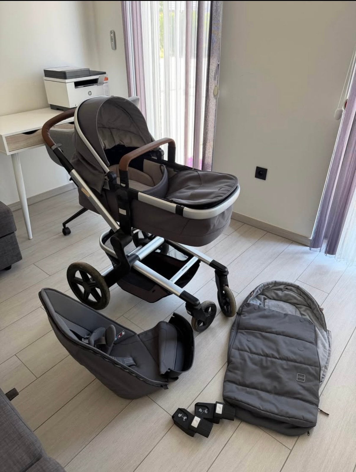 Joolz day+ met accessoires, Kinderen en Baby's, Kinderwagens en Combinaties, Ophalen, Zo goed als nieuw, Kinderwagen