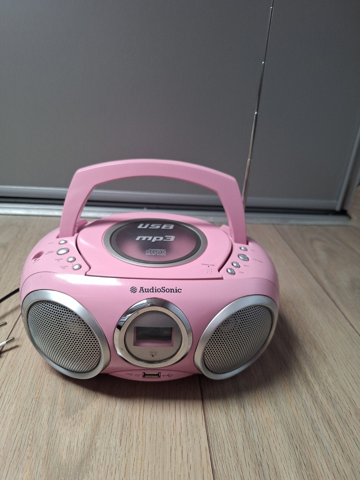 radio met CD speler en USB, Ophalen, Gebruikt