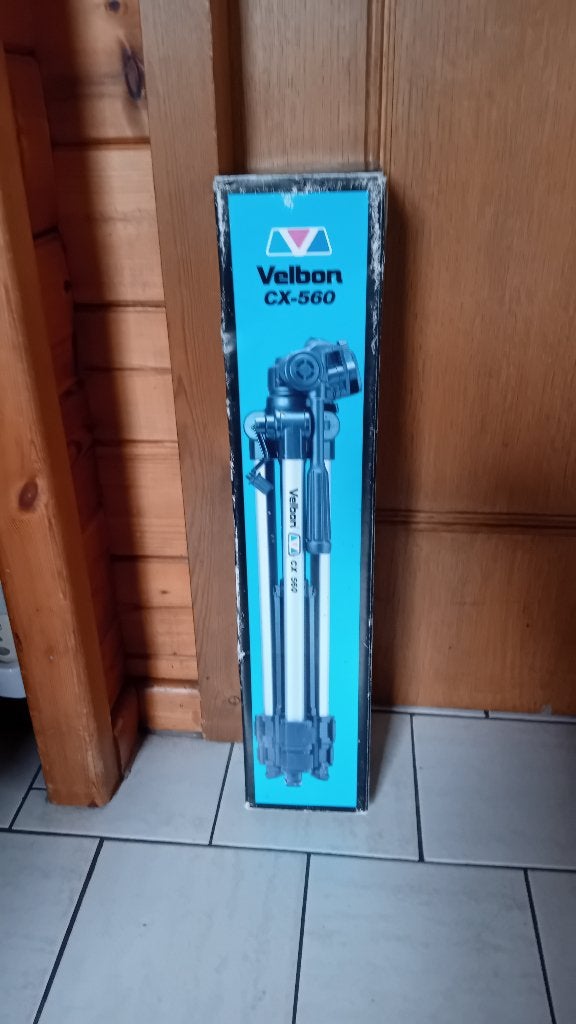 Statief voor fototoestel, Ophalen, Inklapbaar, Velbon, Driepoot