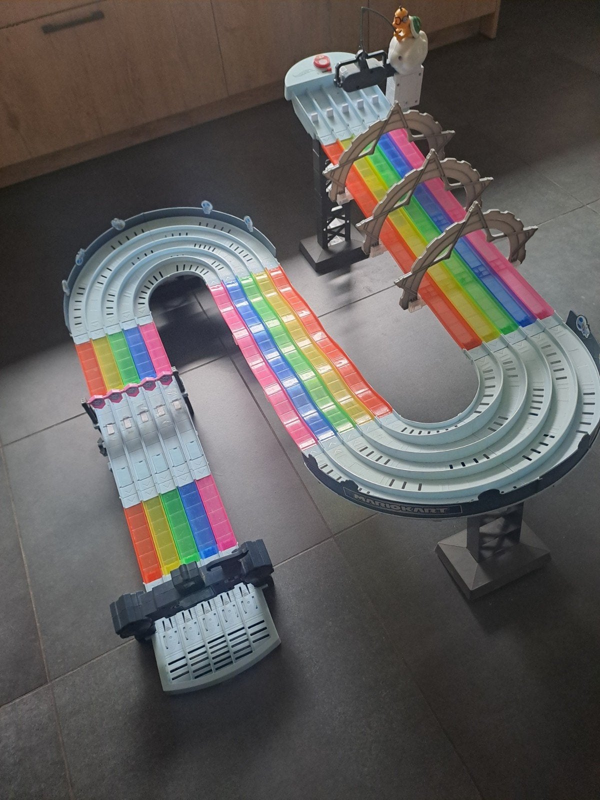 Mario kart race baan, Kinderen en Baby's, Speelgoed | Racebanen, Ophalen, Hot Wheels