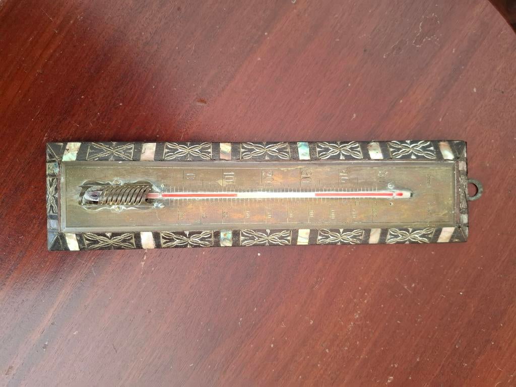 Antieke thermometer, Ophalen