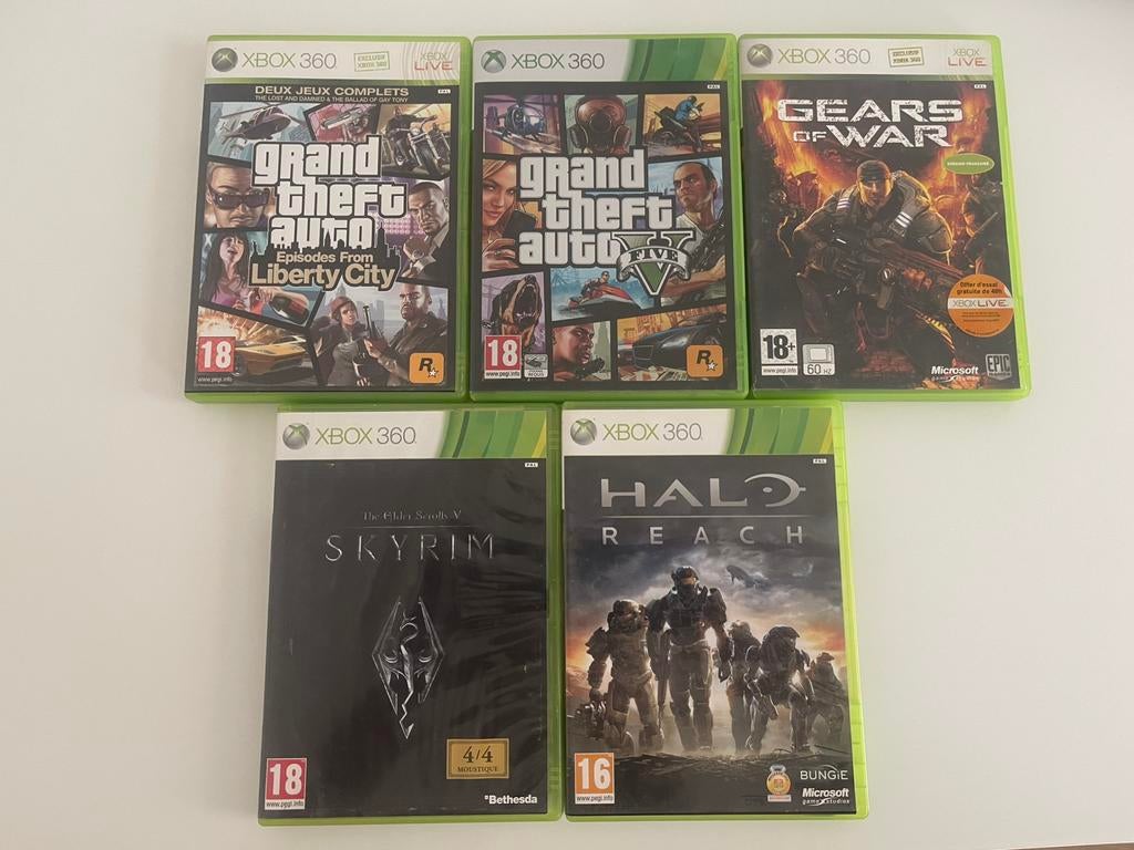 Lot de Jeux Xbox 360, Games en Spelcomputers, Games | Xbox 360, Ophalen, Gebruikt, Avontuur en Actie, Vanaf 18 jaar