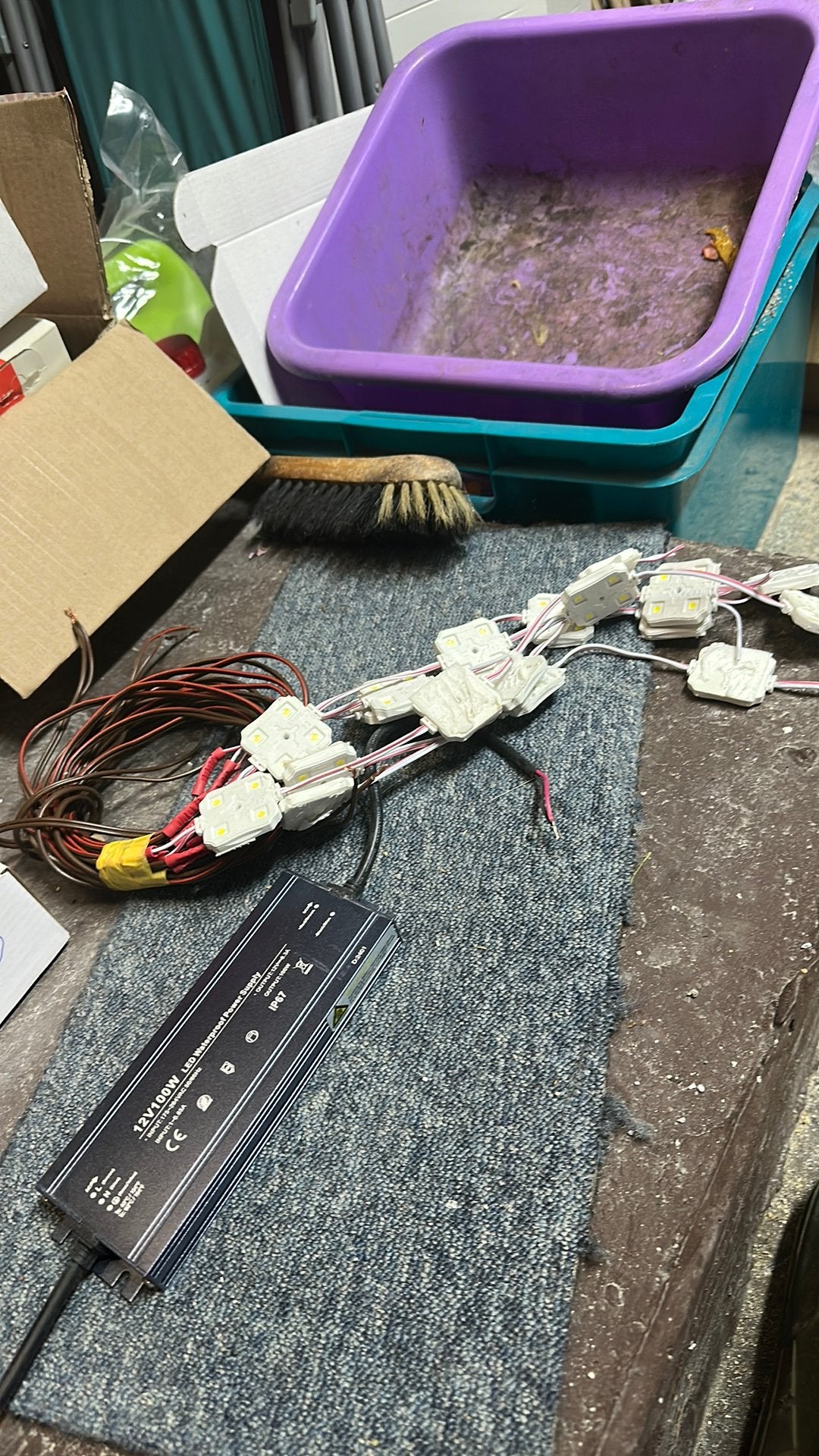 Dimbare ledverlichting voor kweek of verblijfkooien, Ophalen of Verzenden, Zo goed als nieuw