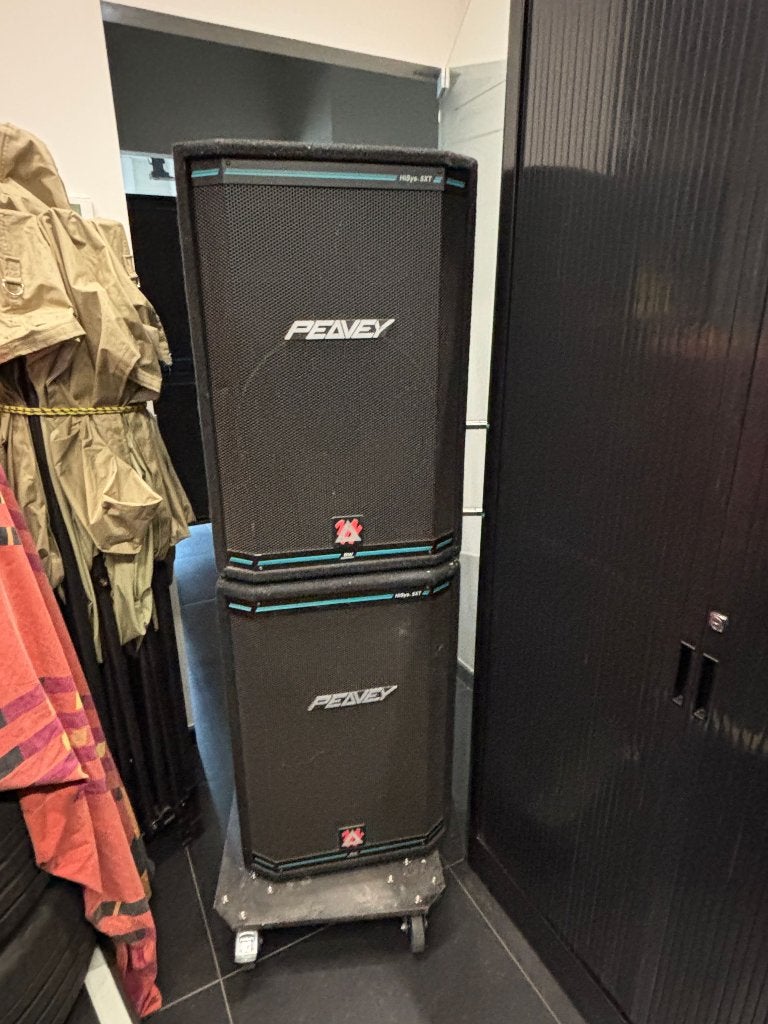 peavey boxen hisys 5XT ( 1 set) van 2 stuks, Ophalen, Gebruikt