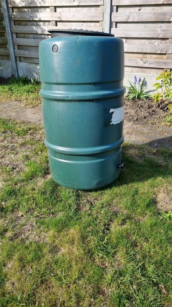 Regenton rond 260 l, Ophalen