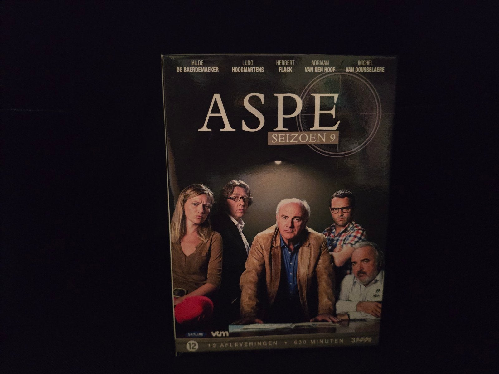 Aspe - dvd-verzamelbox - seizoen 9, Cd's en Dvd's, Maffia en Misdaad, Boxset, Ophalen of Verzenden, Zo goed als nieuw