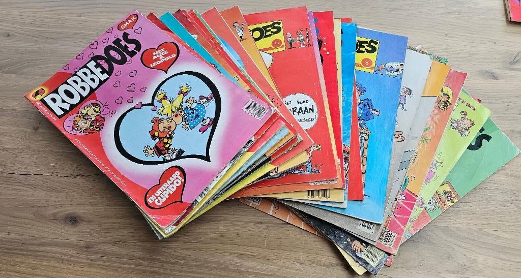 34 ROBBEDOES WEEKBLADEN, Boeken, Meerdere stripboeken, Ophalen, Gelezen