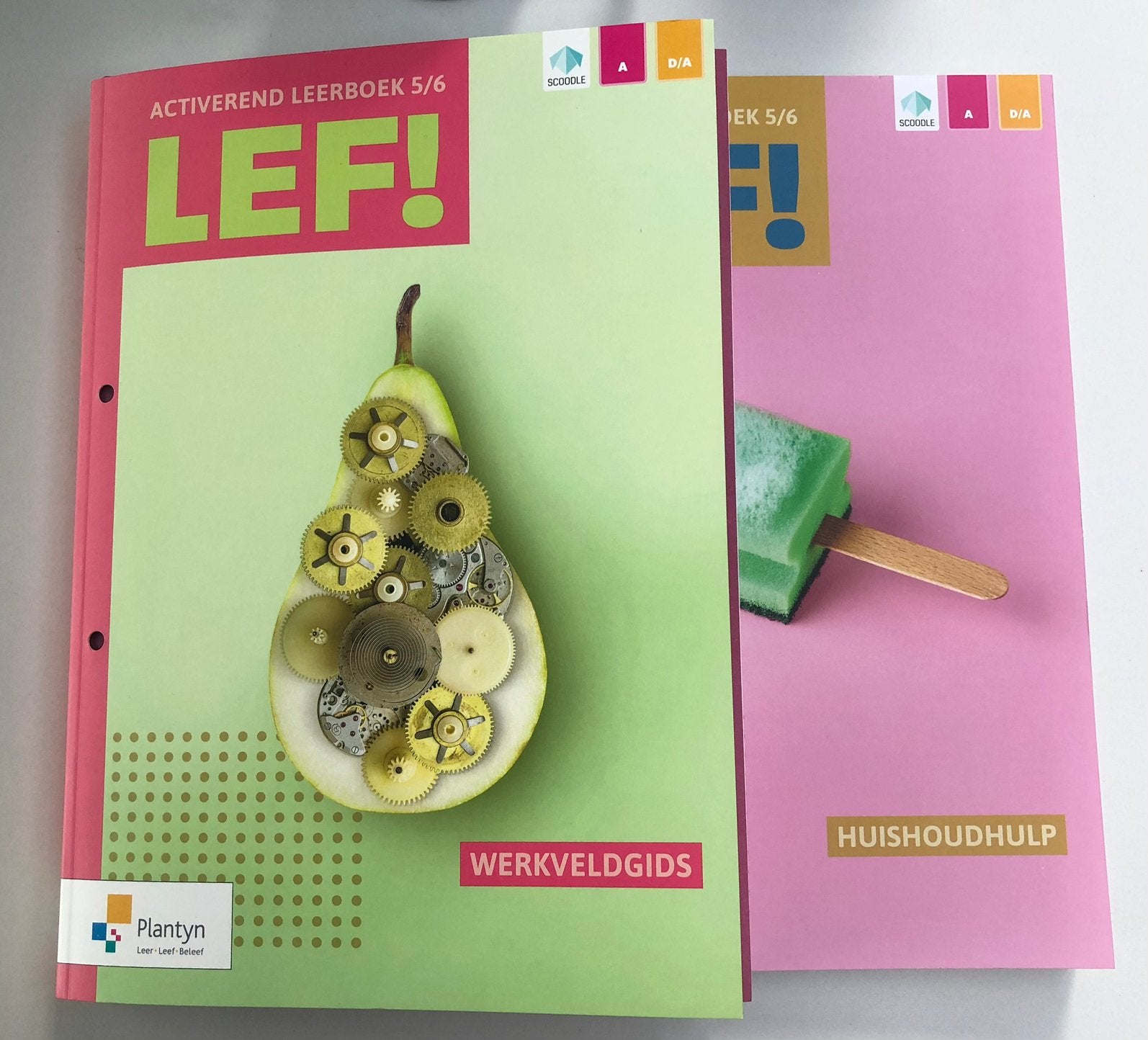 LEF leerboeken 5/6, Enlèvement ou Envoi, Comme neuf