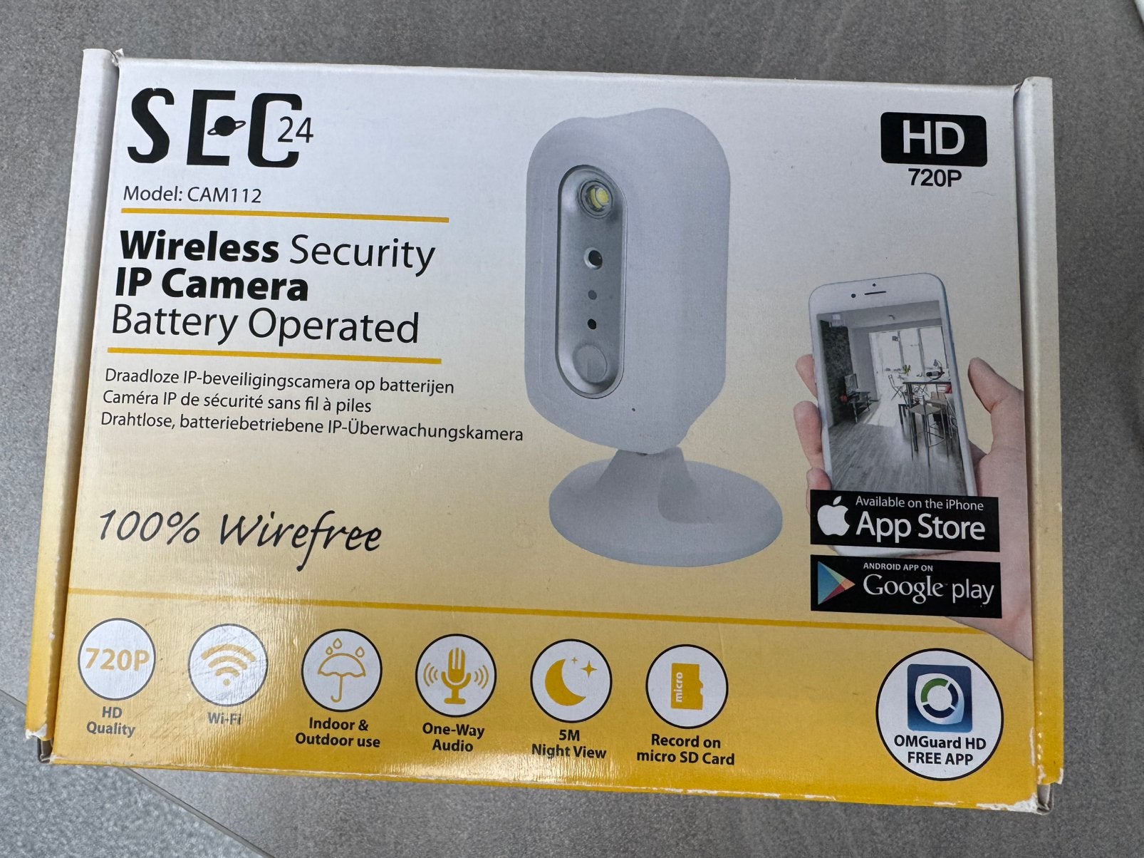 Camera, Ophalen of Verzenden, Nieuw, Binnencamera