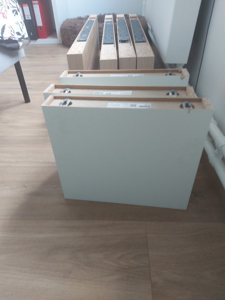 Wandplanken Lack ikea, Ophalen, Gebruikt
