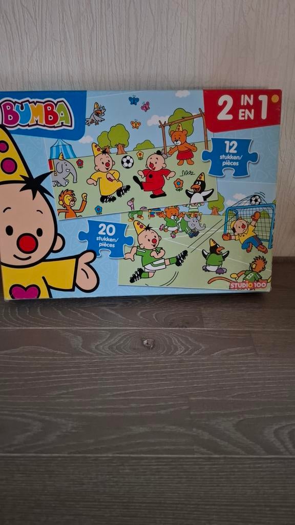 Bumba puzzel 2 in 1 voetbal, Enlèvement ou Envoi, 10 à 50 pièces, Comme neuf, 2 à 4 ans