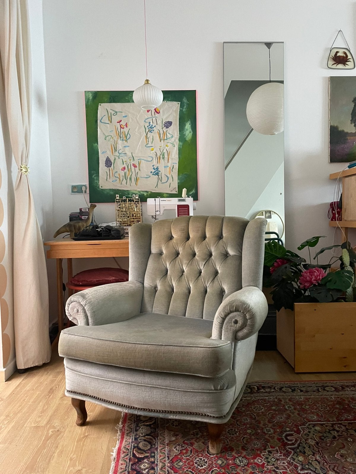 Leuke vintage zetel, Ophalen, Gebruikt