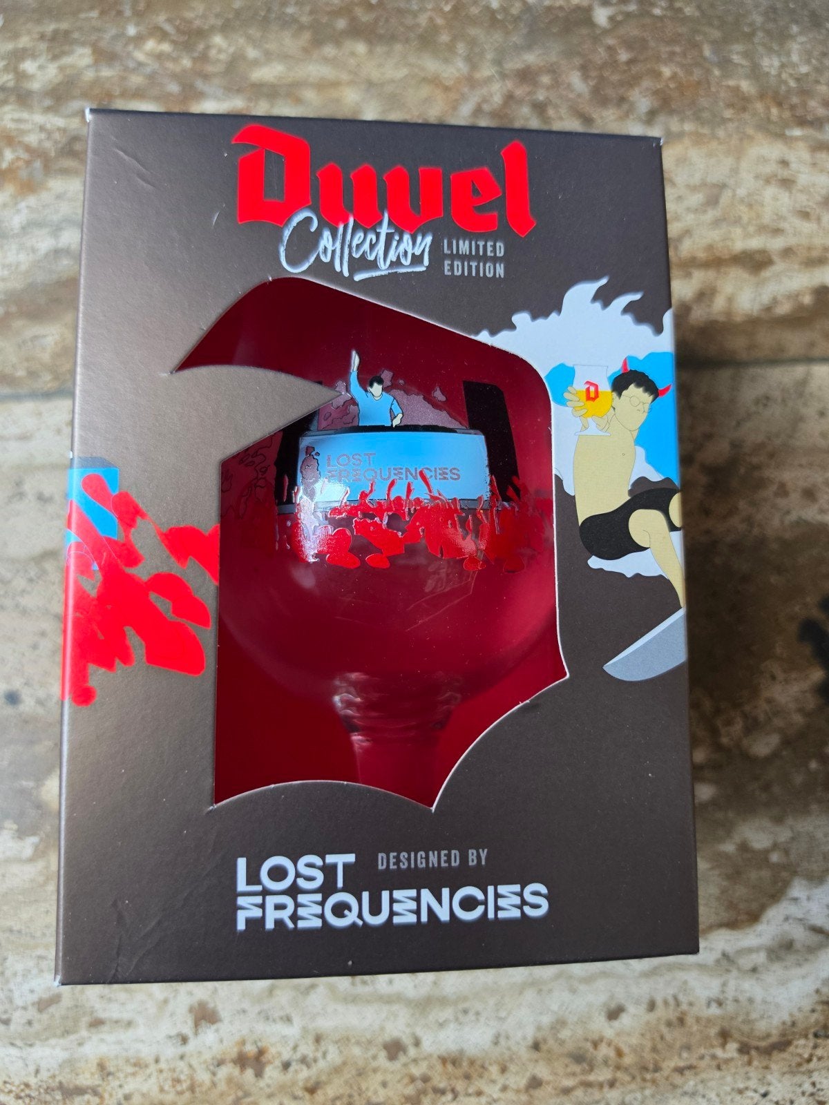 nieuw duvelglas lost frequencies, Verzamelen, Ophalen of Verzenden, Duvel