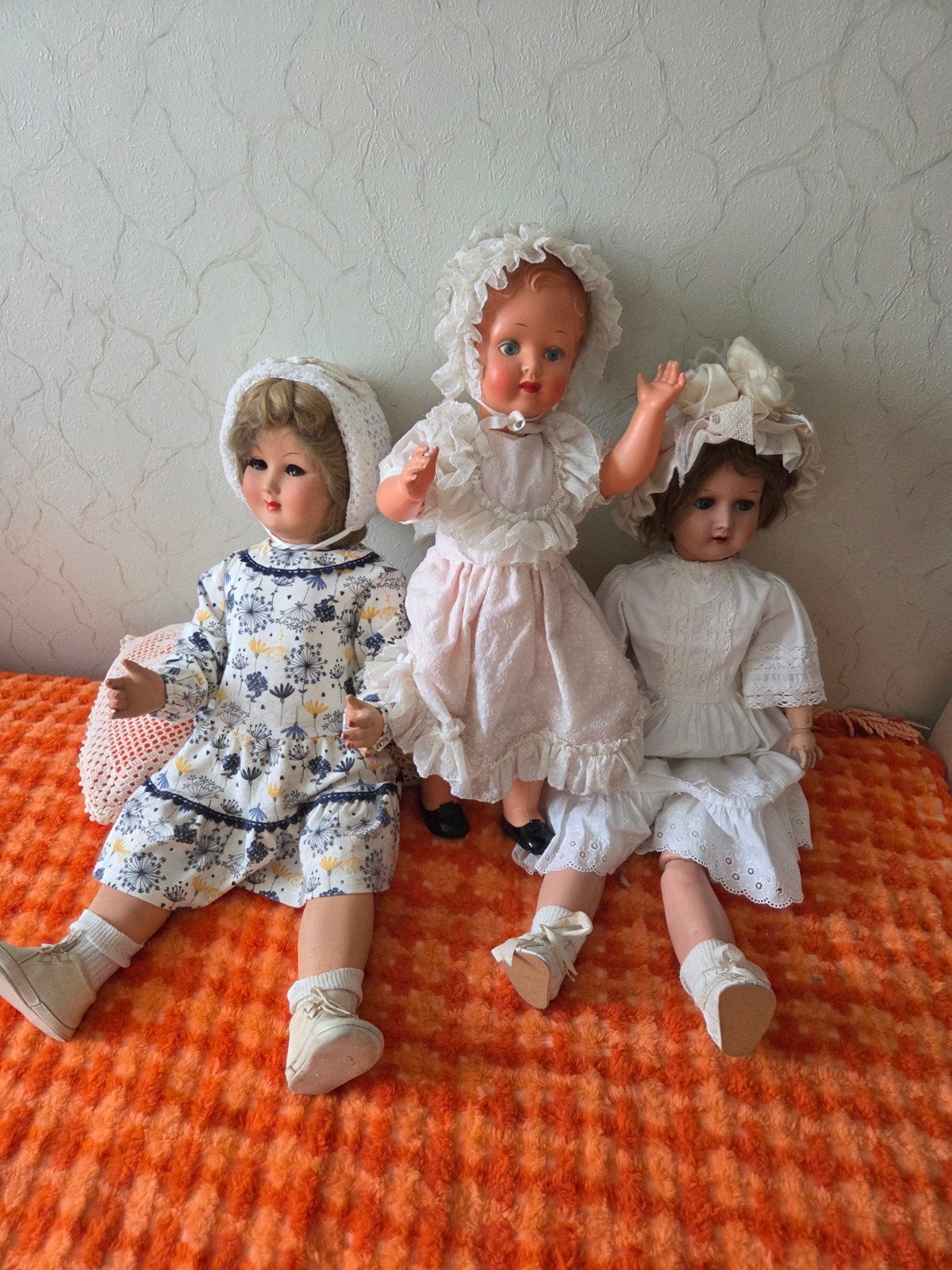 Oude poppen, Ophalen