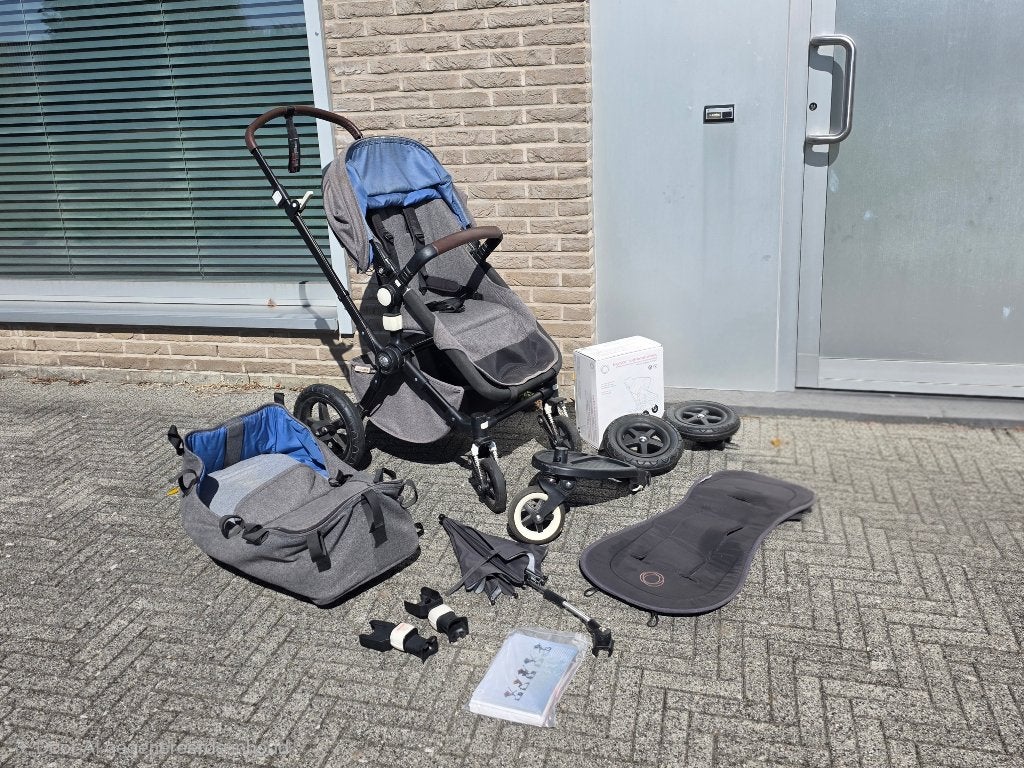 Bugaboo Cameleon 3 wieg + buggy + alle accessoires, Ophalen, Gebruikt, Luchtbanden, Bugaboo