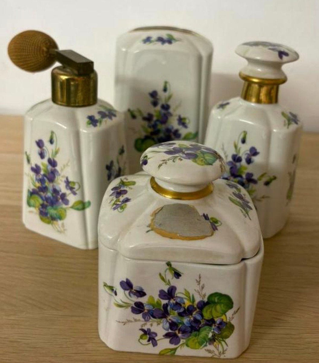 Parfum setje, Ophalen