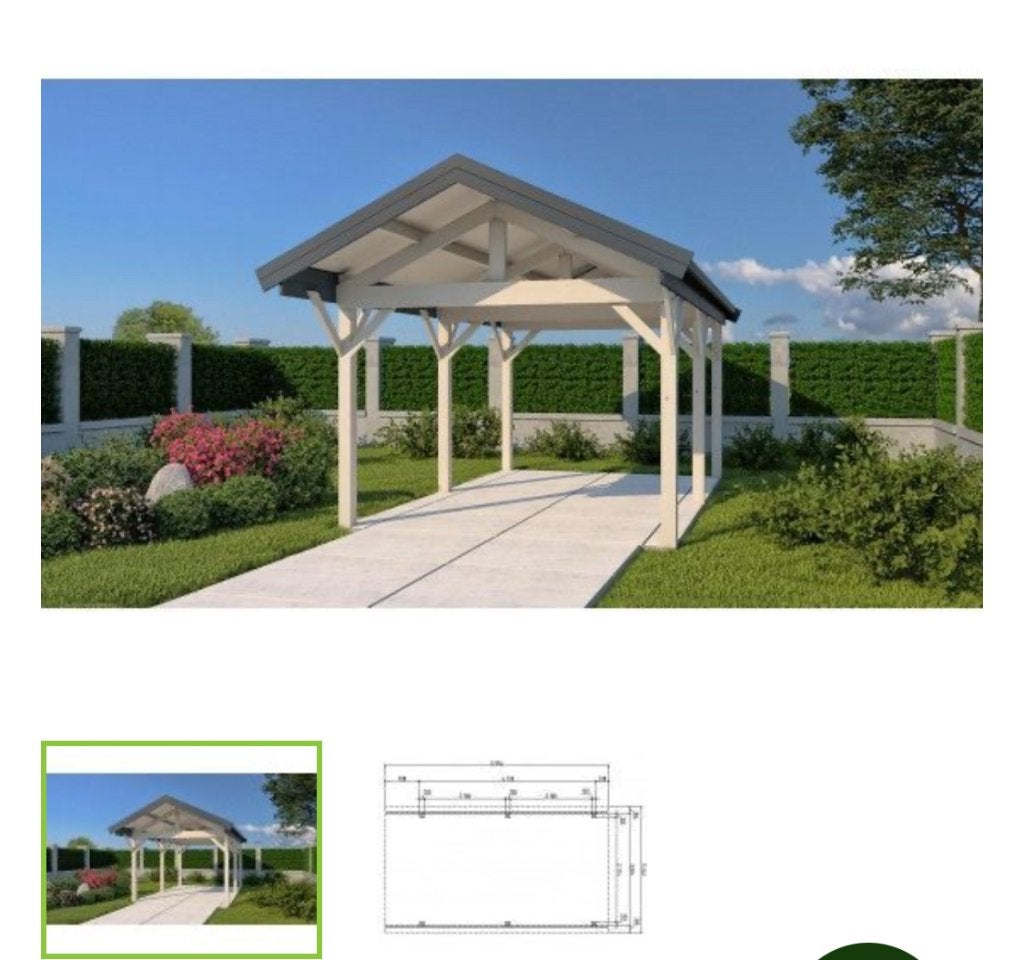 Carport of overkapping, Tuin en Terras, Overkappingen, Ophalen, Nieuw, Carport