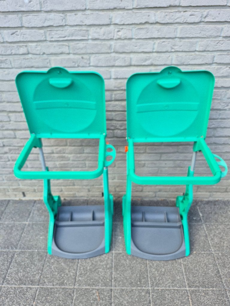 2 afvalzakhouders op wielen, Maison & Meubles, Accessoires pour la Maison | Poubelles, Enlèvement, Utilisé