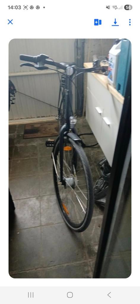 Fiets te koop zeer goede staat, Enlèvement