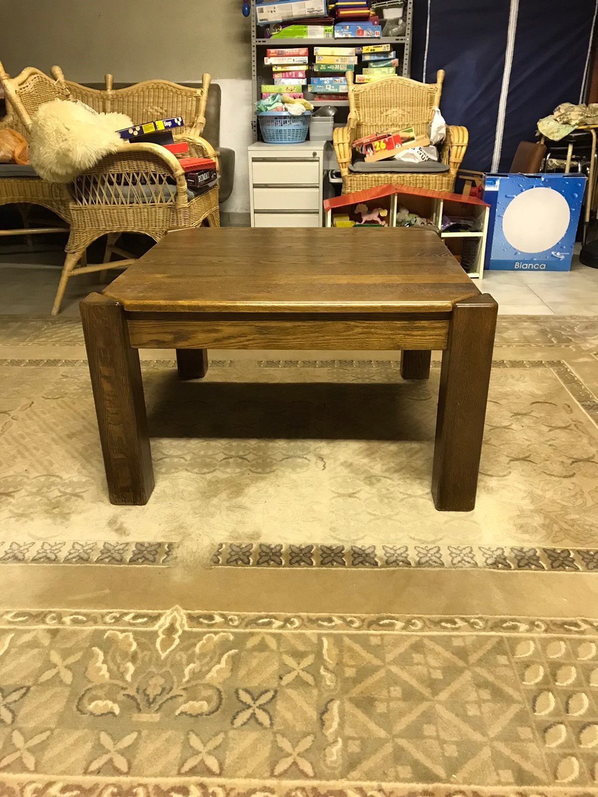 Hoektafel, Ophalen, Zo goed als nieuw