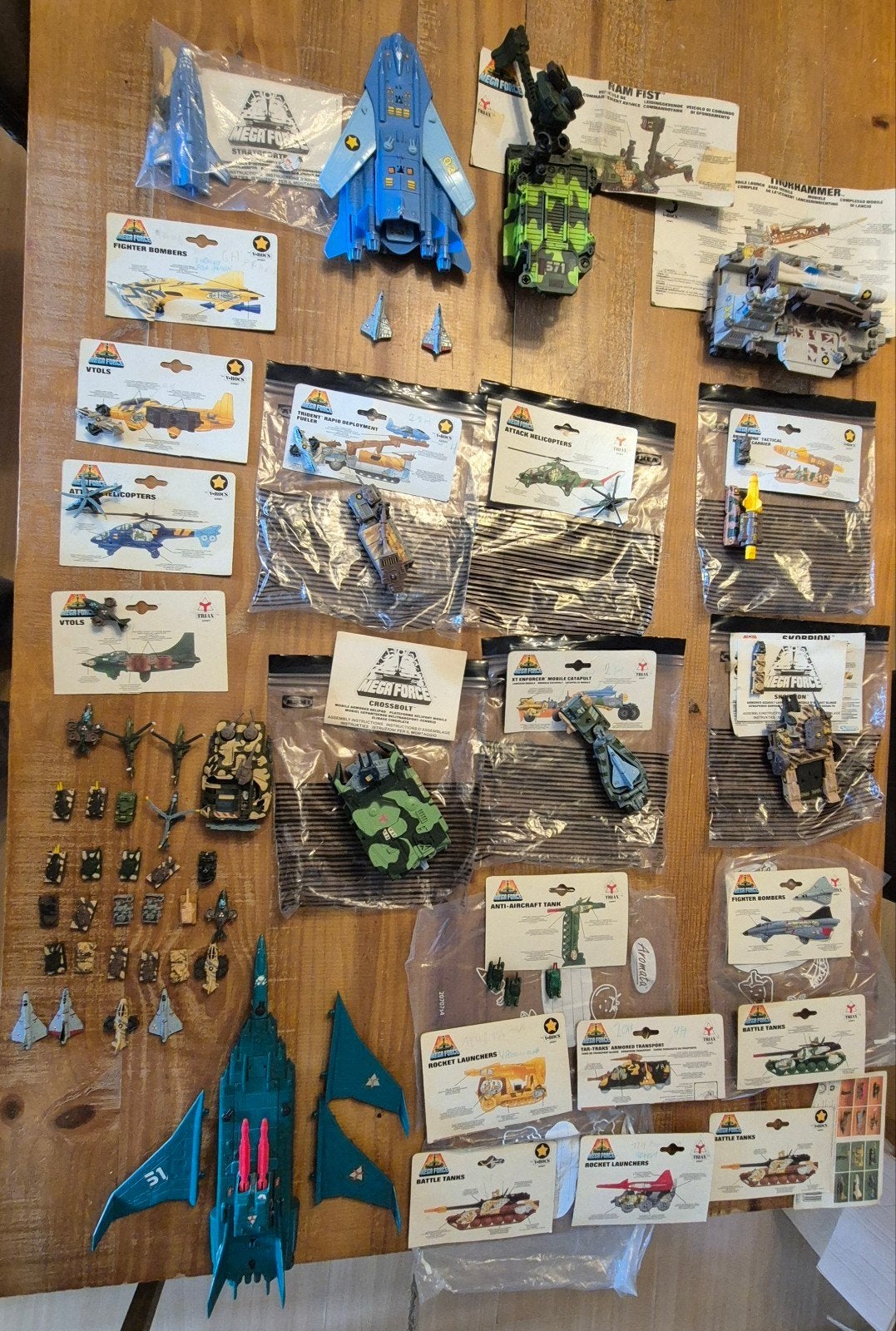 Kenner Mega Force diecast grijs lot van 56 oldtimers, Verzamelen, Speelgoed, Gebruikt, Ophalen of Verzenden
