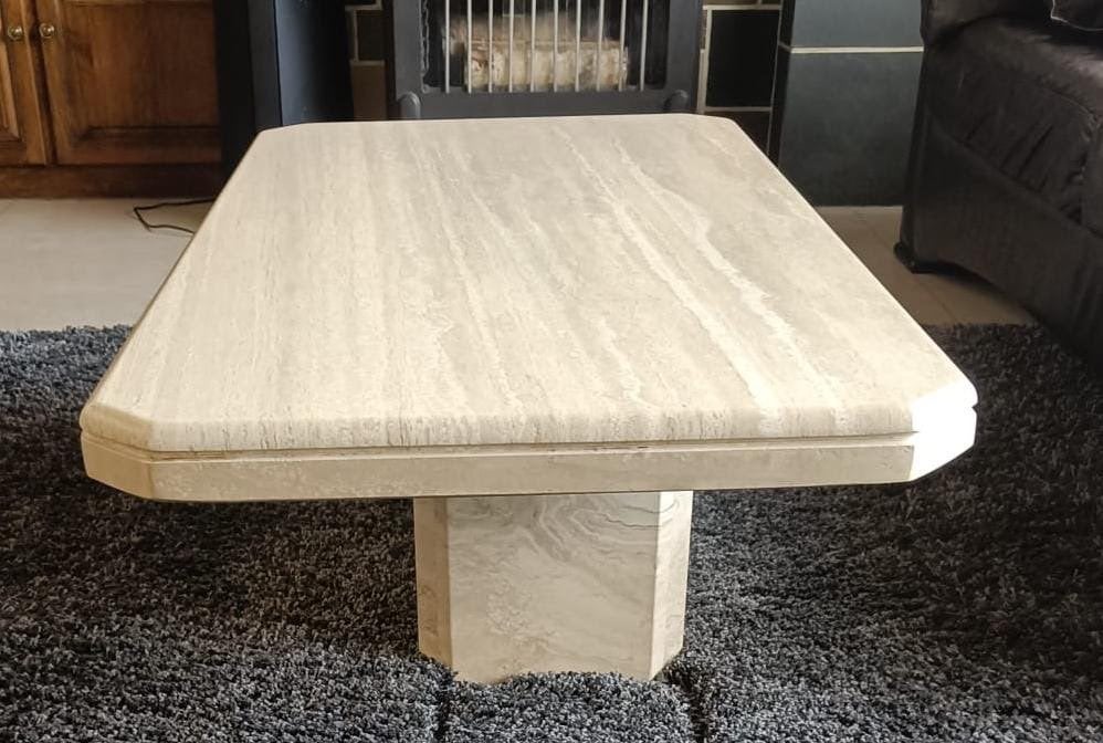 Salontafel, Ophalen, Gebruikt, Rechthoekig, Marmer
