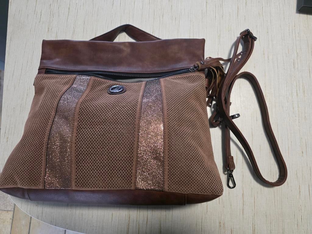 Bruine handtas  nieuw, Handtassen en Accessoires, Tassen | Damestassen, Ophalen, Handtas