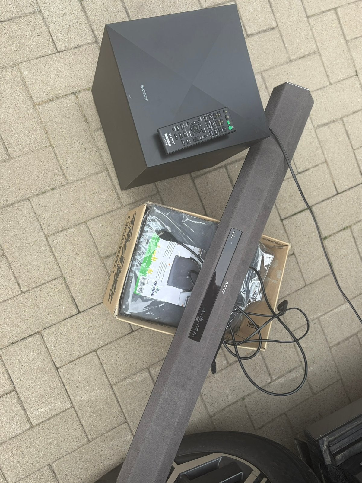 Barre de son et woofer Sony, Enlèvement, Comme neuf, Barre de son, Sony