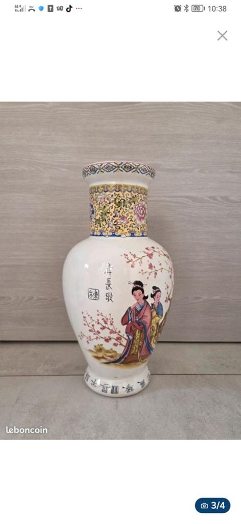 Vase chinois, Enlèvement