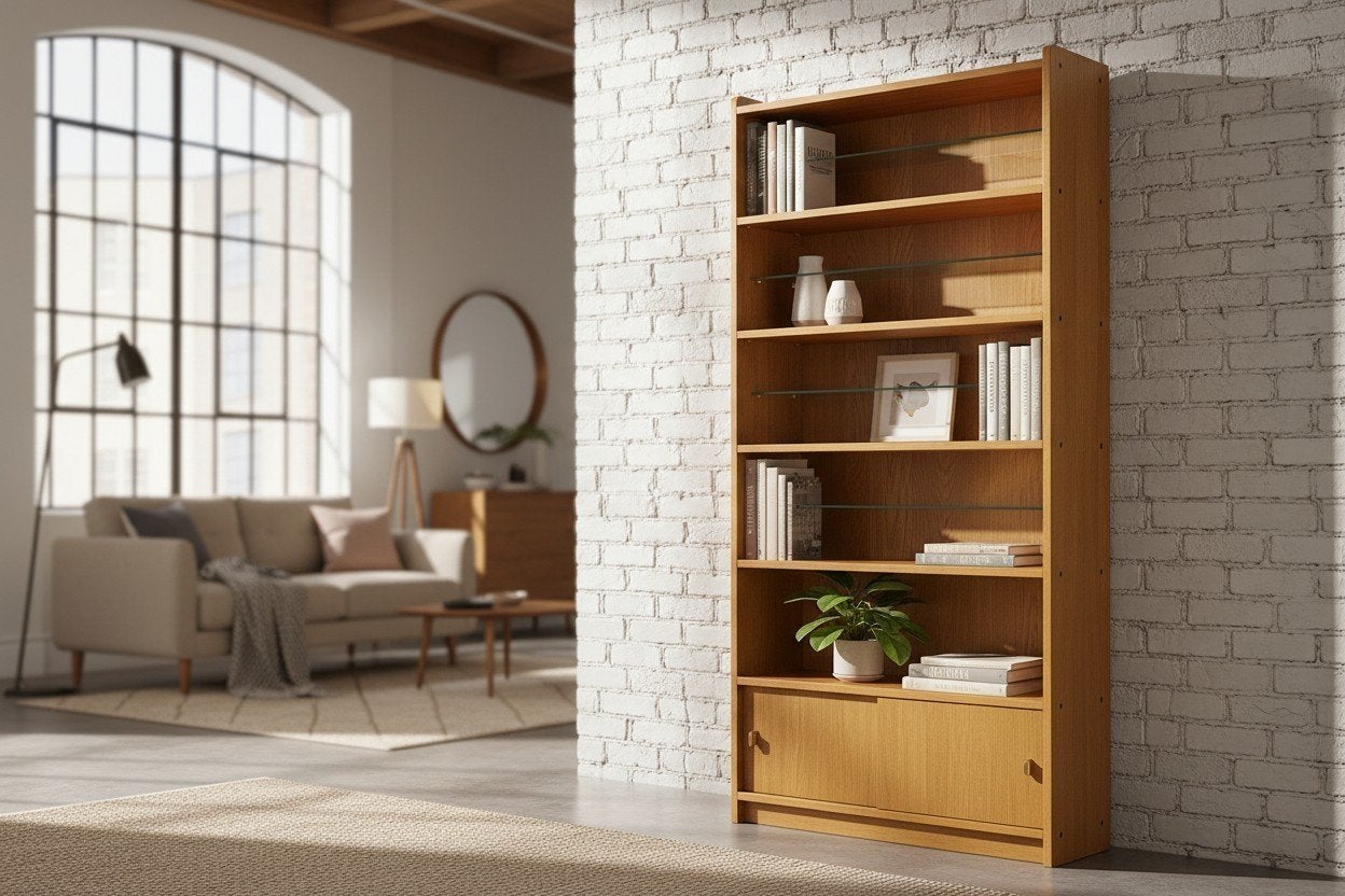 Étagère peu profonde en bois / vitrine, meuble de collection, Antiquités & Art, Enlèvement ou Envoi