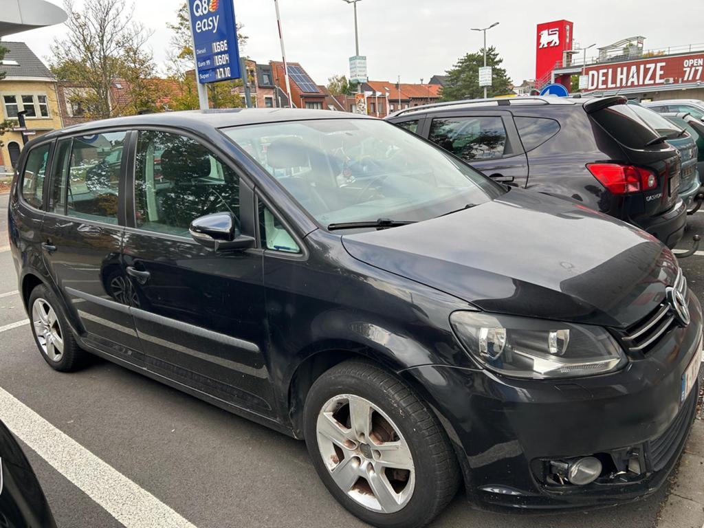 Volkswagen Touran 1.6 TDI - 2013 voor handelaar of export, Cuir, Achat, Noir, 5 portes