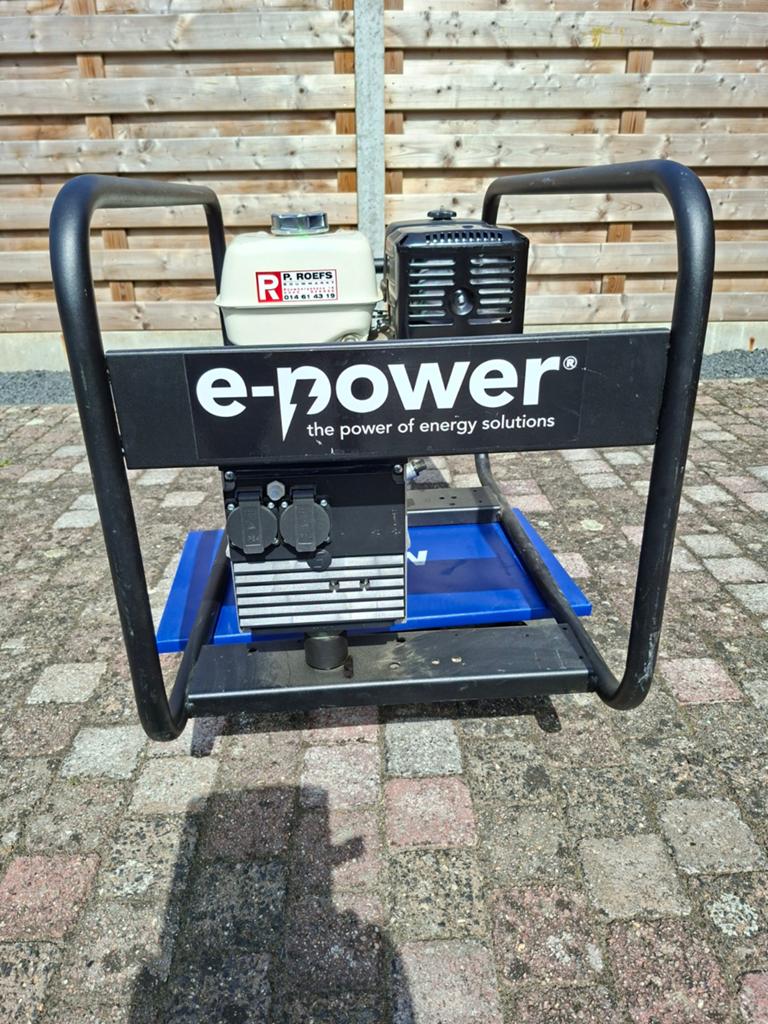Honda stroomgenerator., Enlèvement