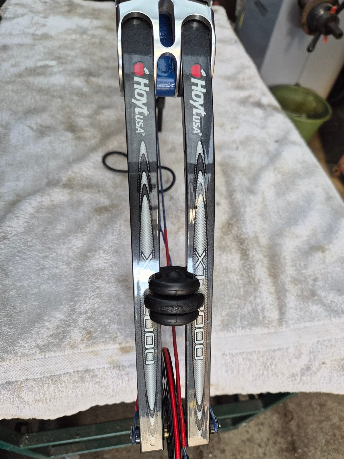 hoyt vantage x7, Ophalen