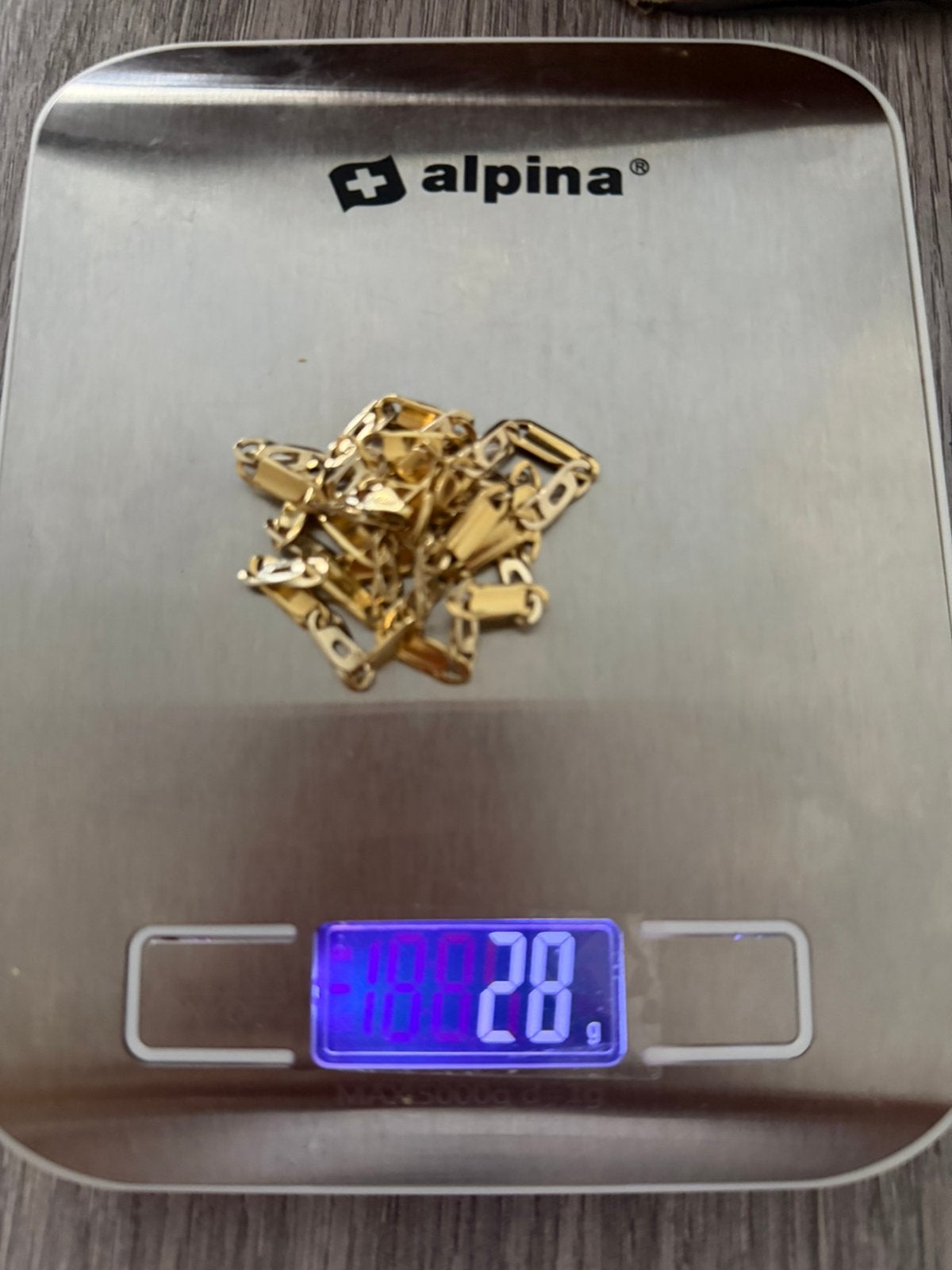 Gouden ketting te koop – 18 karaat, 28 gram, Antiek en Kunst, Ophalen, Goud