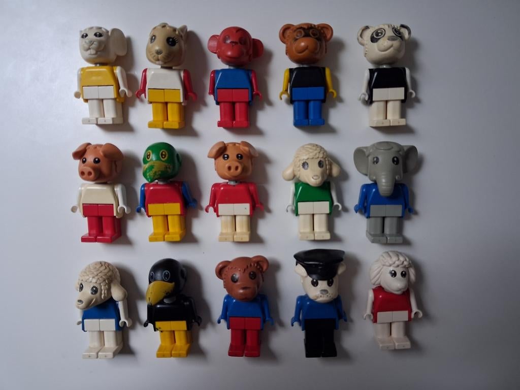 Lego 15 Fabuland poppetjes, Kinderen en Baby's, Speelgoed | Duplo en Lego, Lego, Ophalen of Verzenden