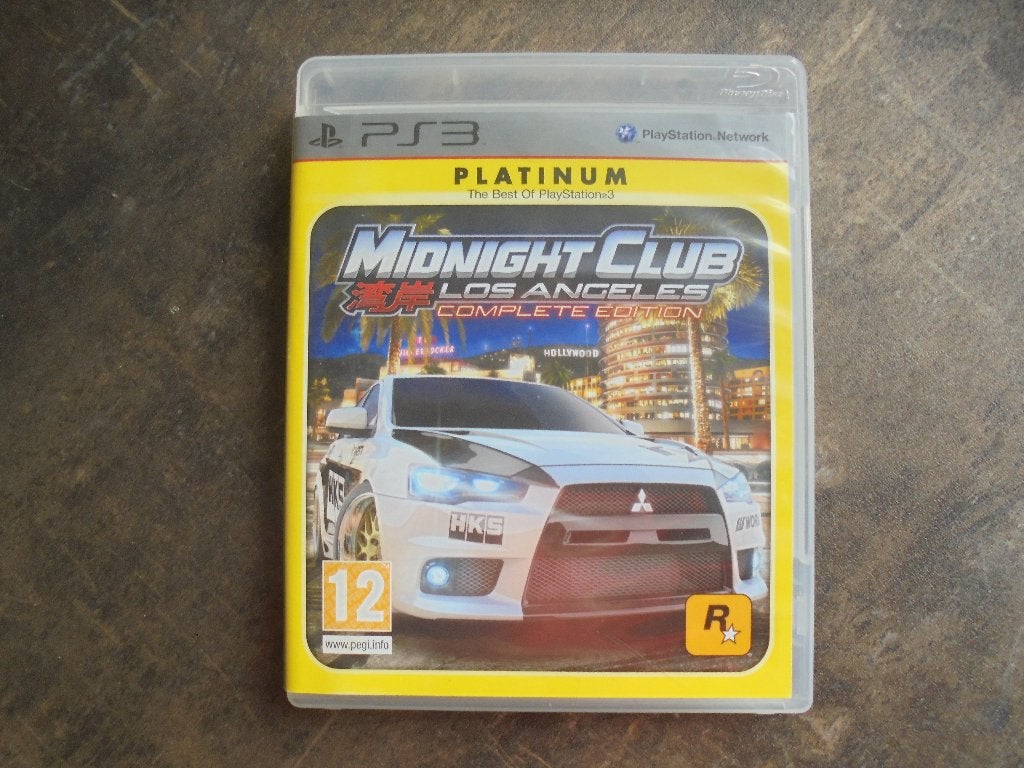 Midnight Club Los Angeles voor PS3 (zie foto's), Games en Spelcomputers, Games | Sony PlayStation 3, Gebruikt, 1 speler, Racen en Vliegen