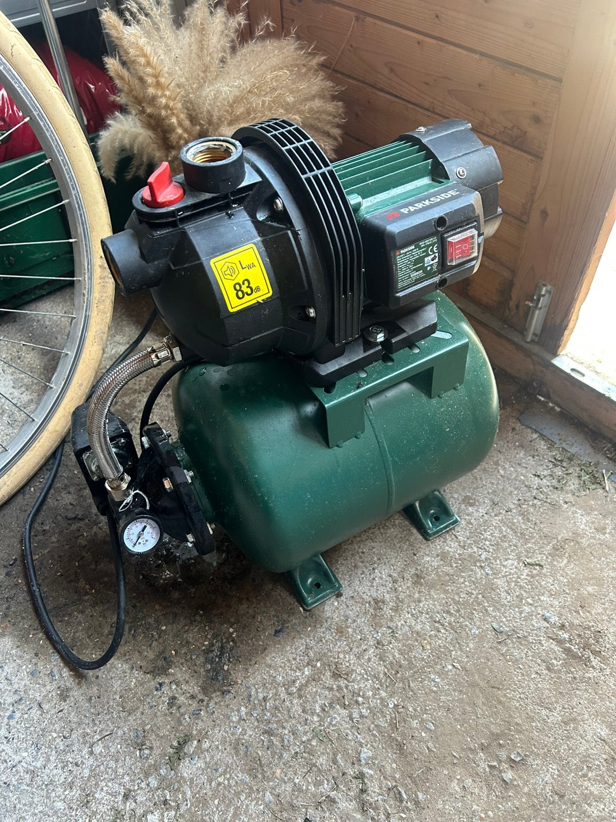 Parkside Hydrofoorpomp, Ophalen, Zo goed als nieuw, Hydrofoorpomp