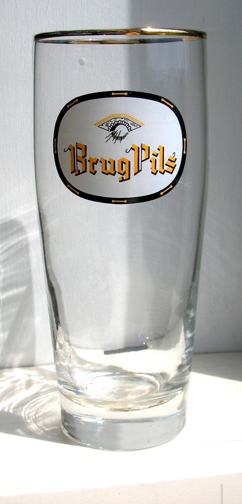 ZEEBERG - Brug pils, Ophalen of Verzenden, Zo goed als nieuw, Glas of Glazen