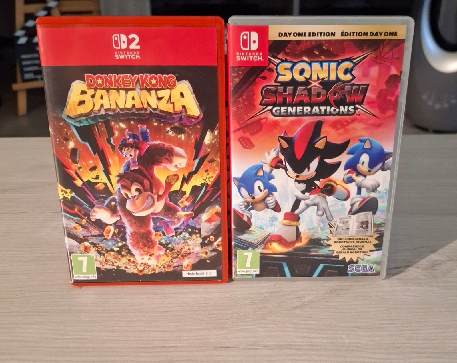 nintendo switch games donkey kong bananza en sonic shadow, Games en Spelcomputers, Games | Nintendo Switch, Ophalen of Verzenden
