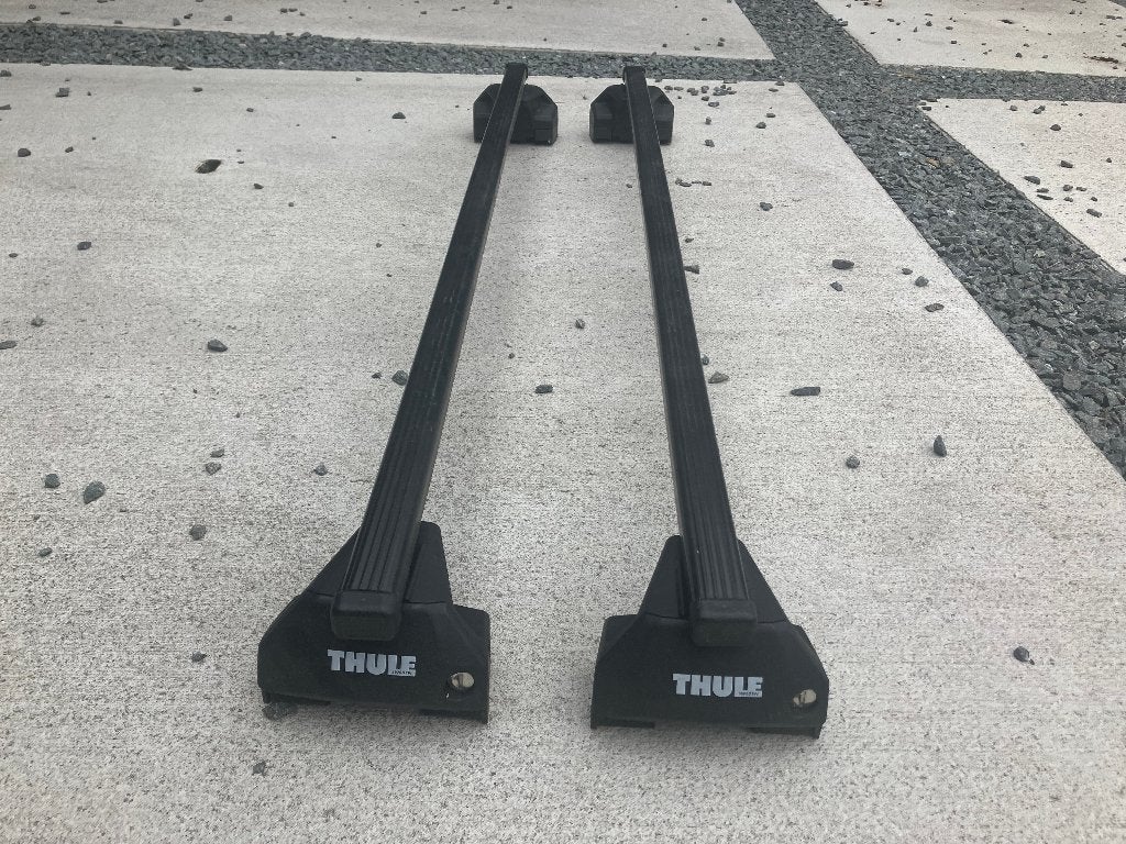 Thule dakdragers Sandero I & II, Auto diversen, Dakdragers, Ophalen, Zo goed als nieuw