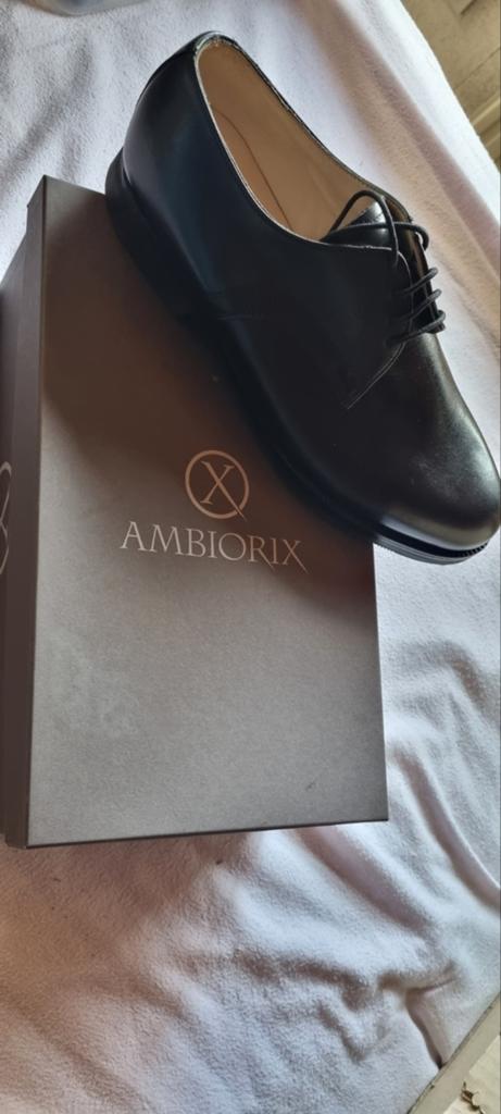 Ambiorix lederen  herenschoen  mt 45, Kleding | Heren, Schoenen, Ophalen, Ambiorix, Zwart, Nieuw