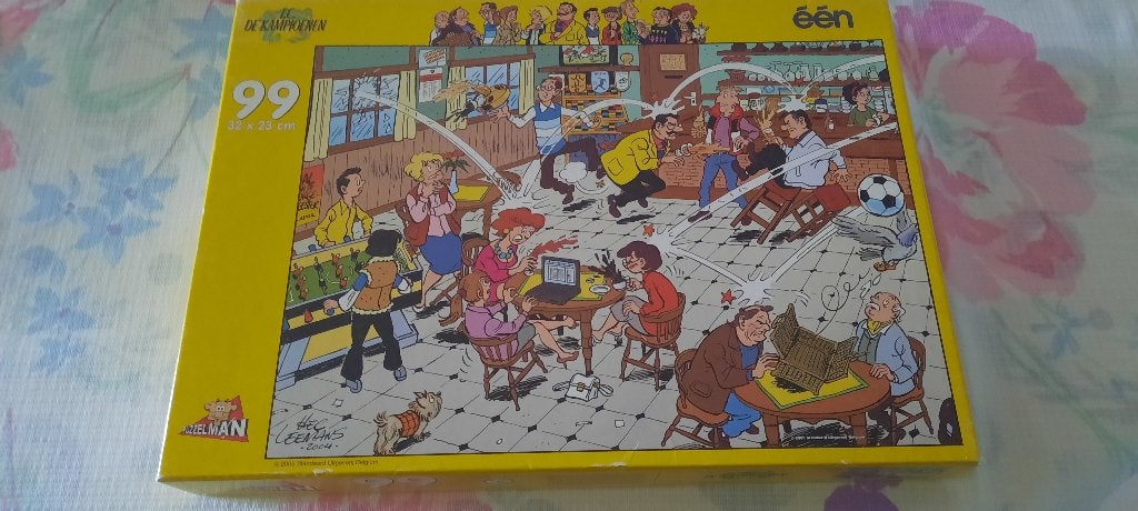 F.C. De Kampioen puzzel 1000 stukken (compleet), Hobby en Vrije tijd, Denksport en Puzzels, Ophalen of Verzenden, 500 t/m 1500 stukjes