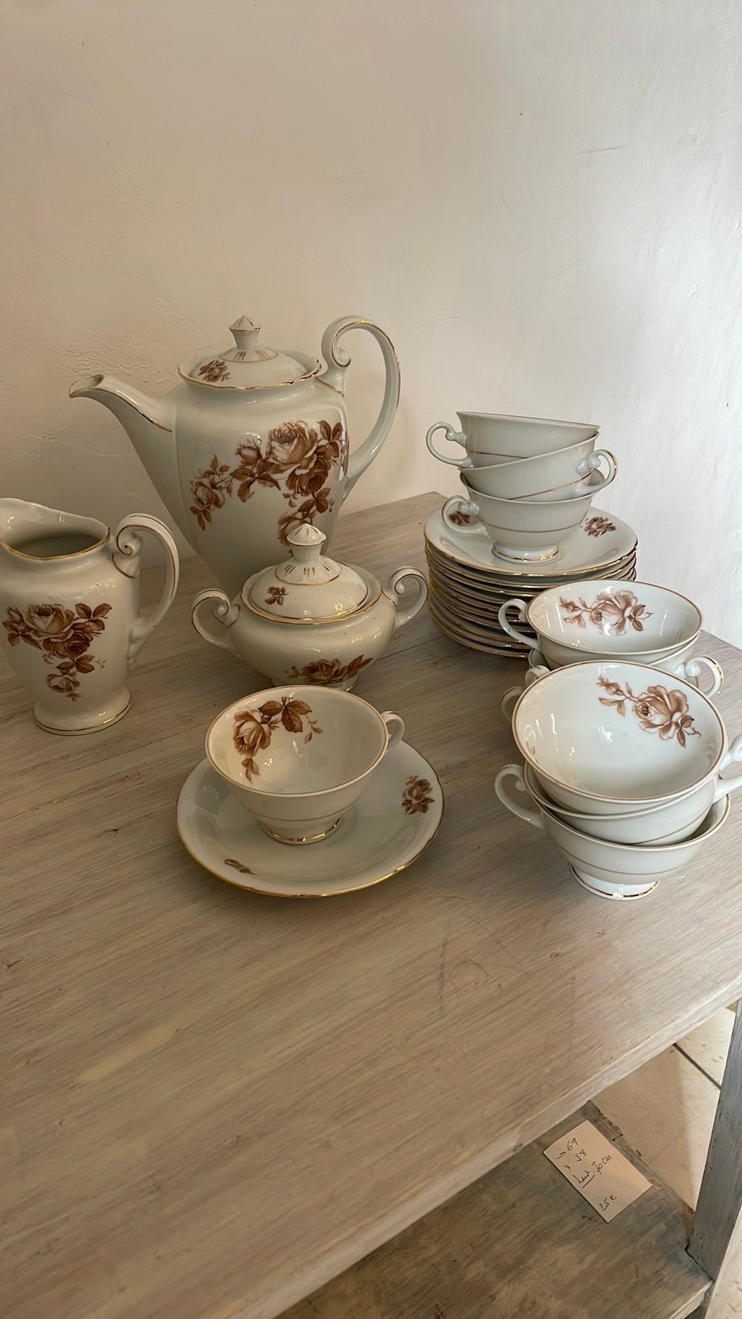 Koffie- en/of theeservice, Antiek en Kunst, Ophalen