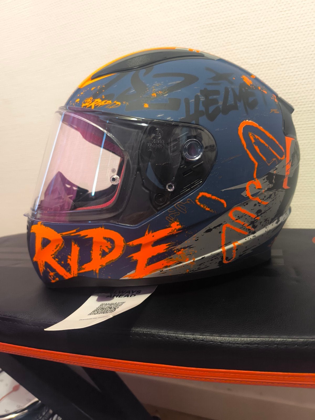 casque moto LS2 rapid taille M état neuf, Enlèvement ou Envoi, M