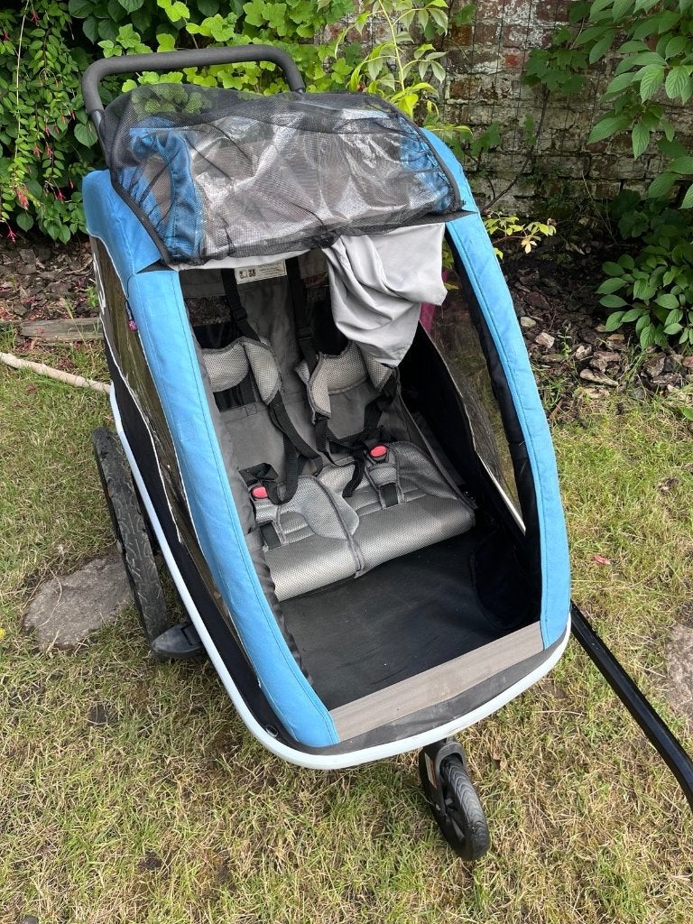 Remorque vélo, 40 à 60 kg, Pliable, Enlèvement, Utilisé