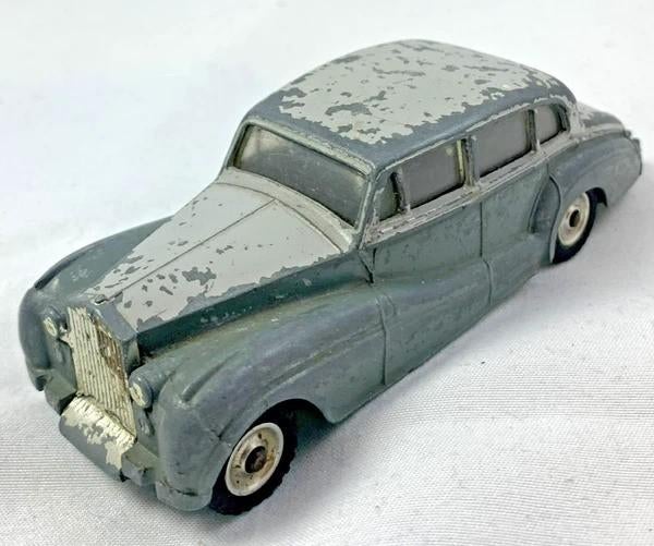 Dinky Toys 150 Rolls-Royce Silver Wraith Grijs Meccano 1960, Hobby en Vrije tijd, Modelbouw | Auto's en Voertuigen, Zo goed als nieuw