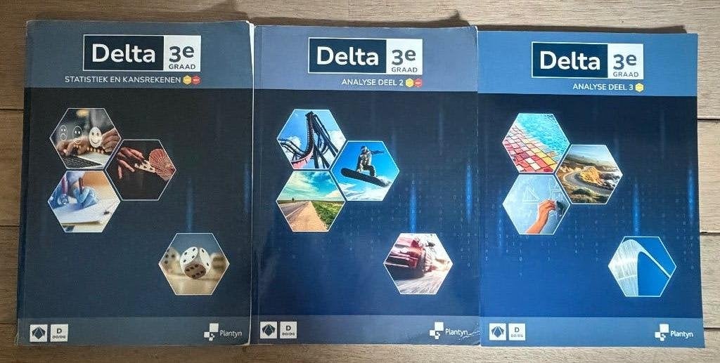 Delta wiskunde, Boeken, Schoolboeken, Ophalen of Verzenden, Zo goed als nieuw, ASO, Wiskunde A