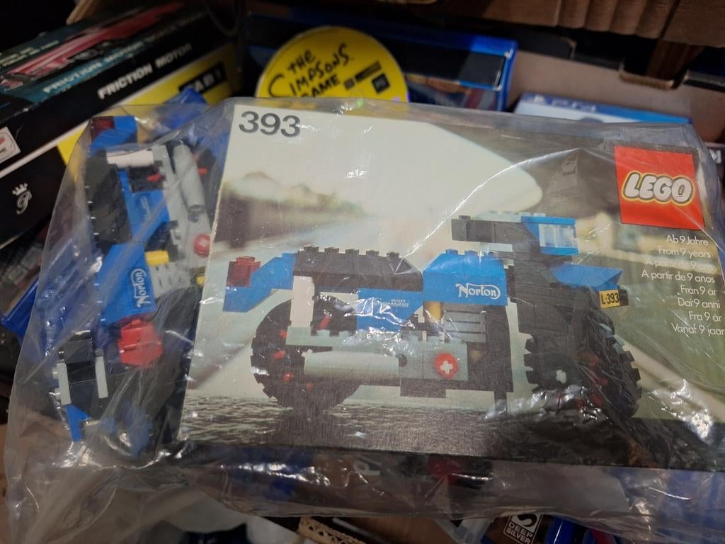 Lego 393 Norton motor, Enlèvement