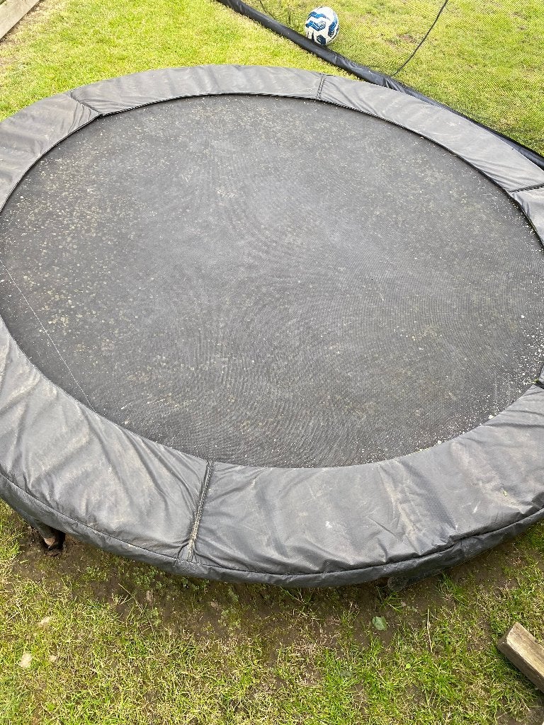 Trampoline, Ophalen, Gebruikt