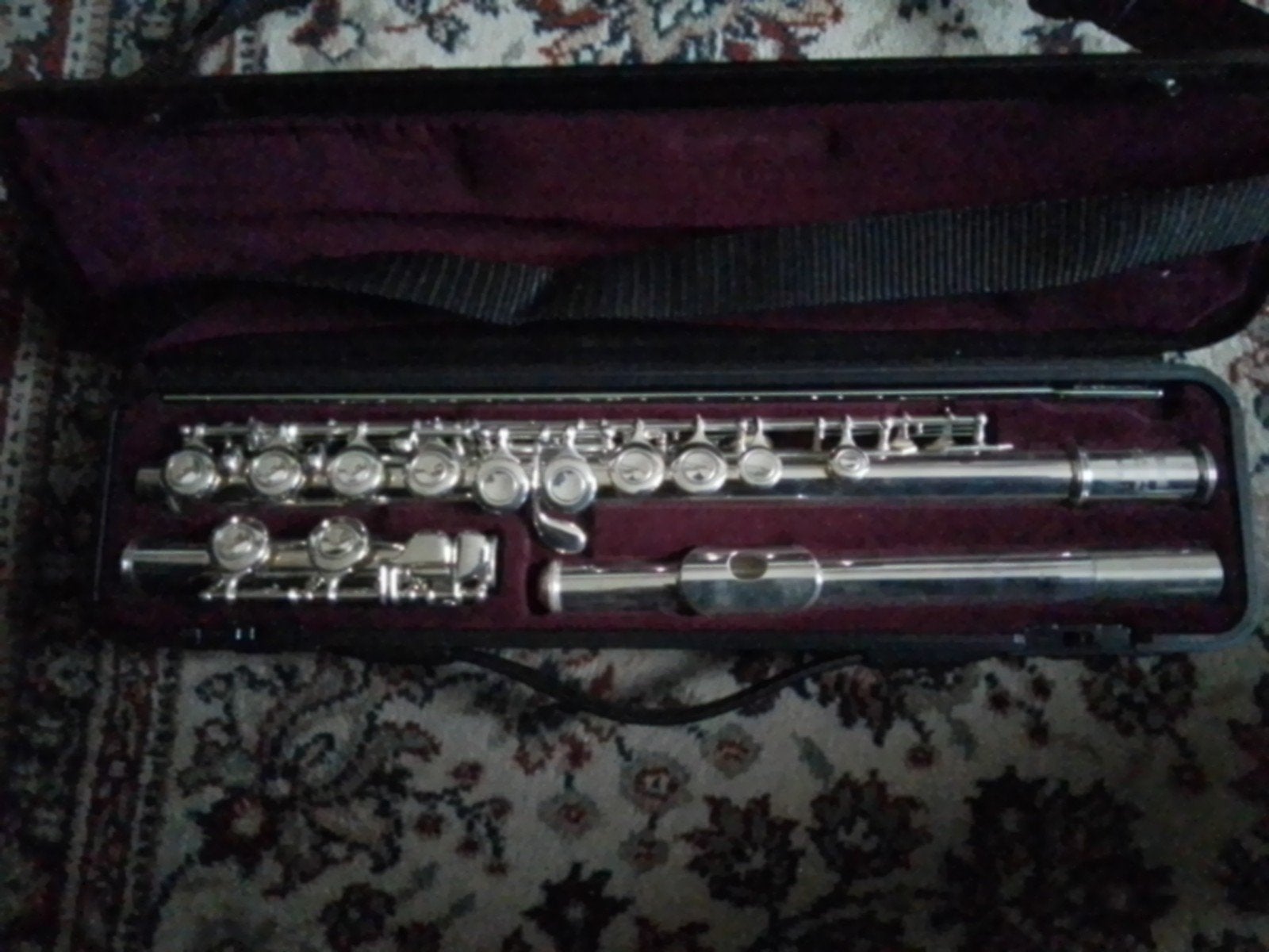 Dwarsfluit, Muziek en Instrumenten, Ophalen of Verzenden, Zo goed als nieuw, Dwarsfluit, Met koffer of tas